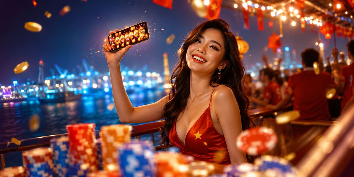 Người dùng tham gia slot game và quản lý số dư tại Hải Phòng về đêm